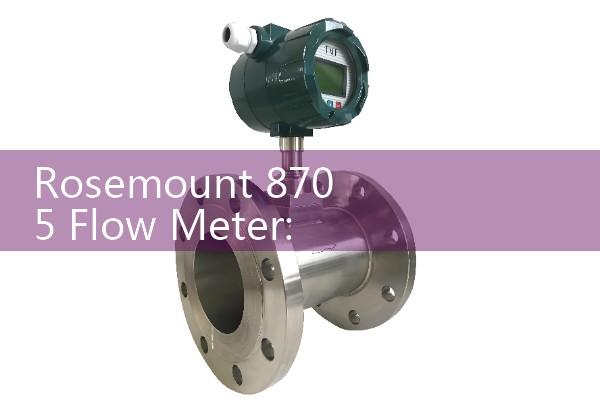 Rosemount 8705 Flow Meter: Flanged Heavy Industrial Electromagnetic Sensors