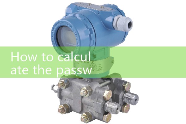 Password for vortex flowmeter