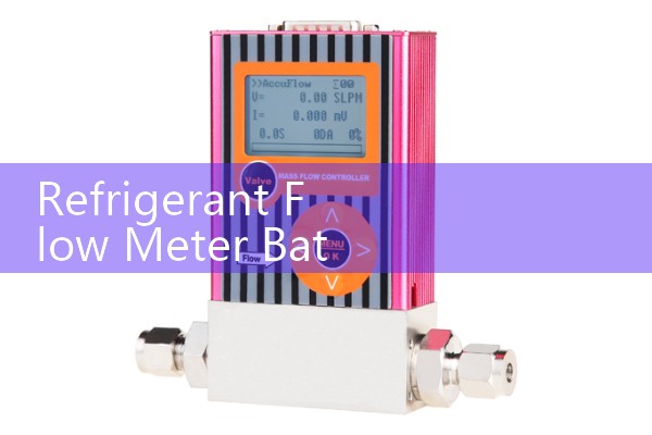 Refrigerant Flow Meter Battery Powered: Wireless Field Inspection Equipment Setups