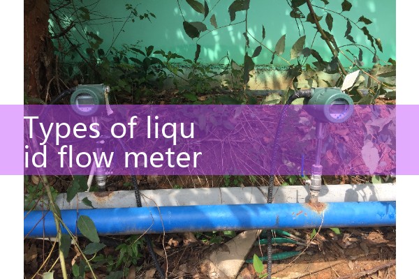 Types of liquid flow meters