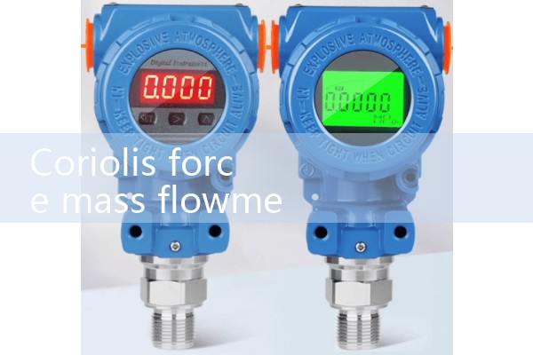 Coriolis force mass flowmeter
