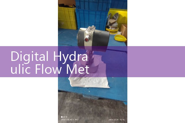 digital hydraulic flow meter|venturi meter